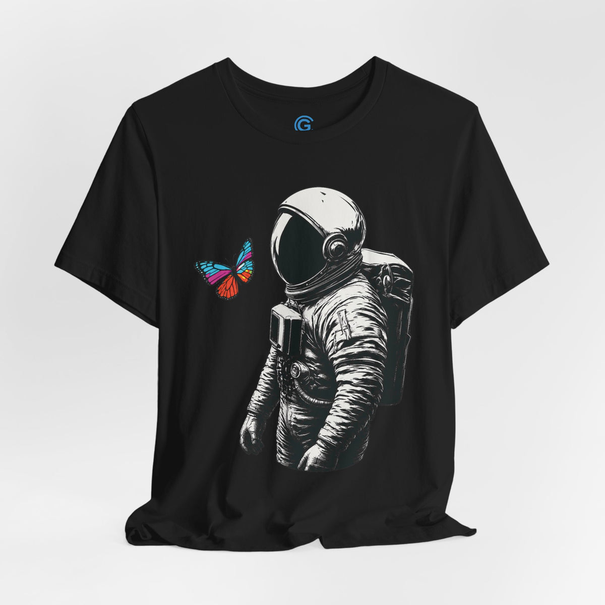 Butterfly Visor Encounter — Premium Graphic Tee