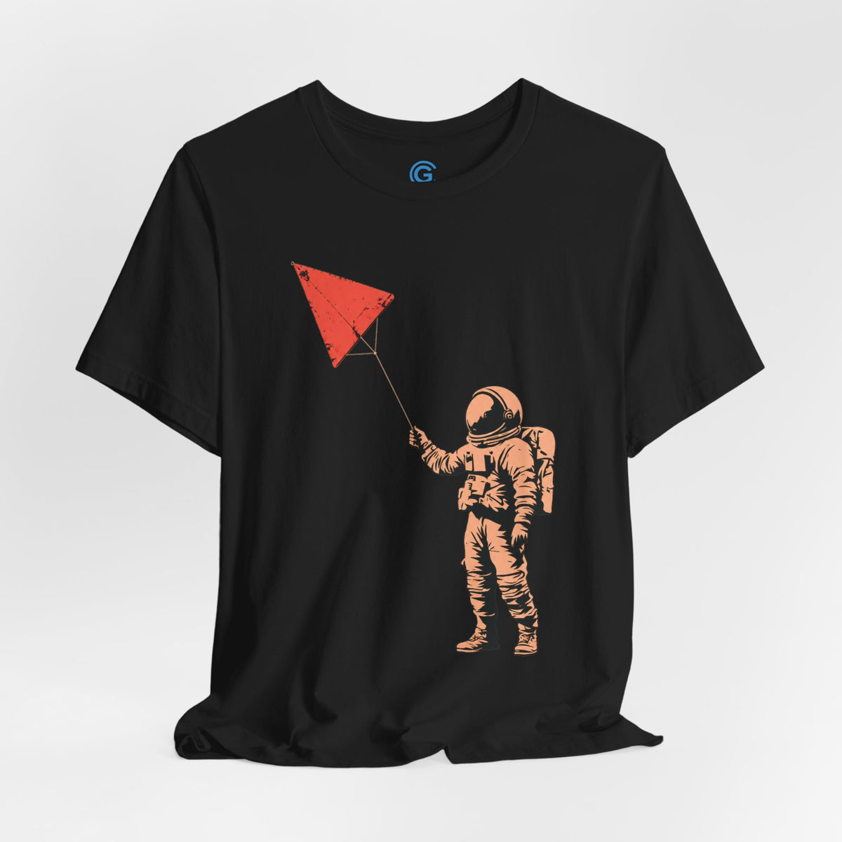 Coral Kite Dreamer — Premium Graphic Tee