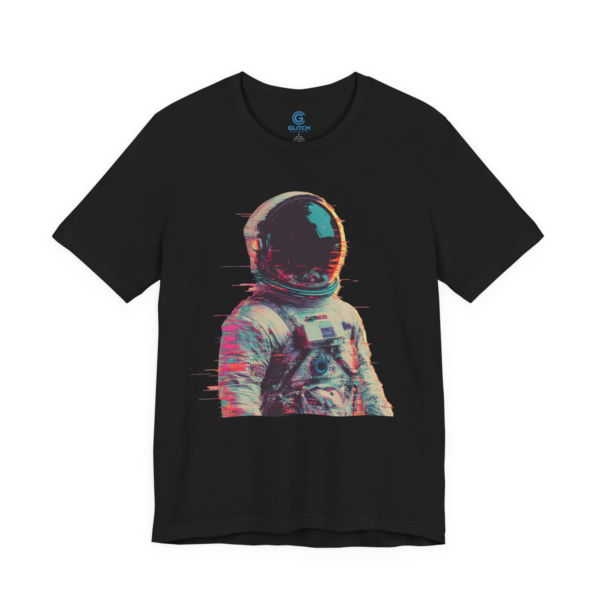 Spectrum Static Portrait — Premium Graphic Tee