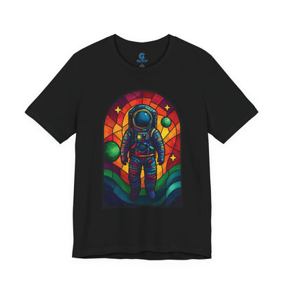 Rainbow Glass Orbit — Premium Graphic Tee