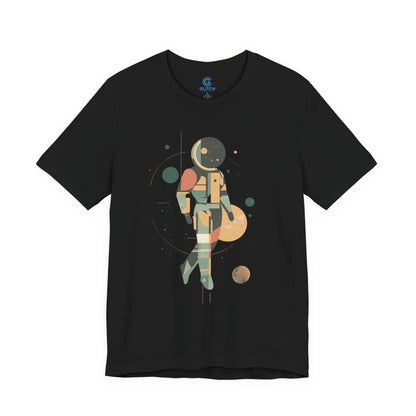 Sage Geometric Drift — Premium Graphic Tee