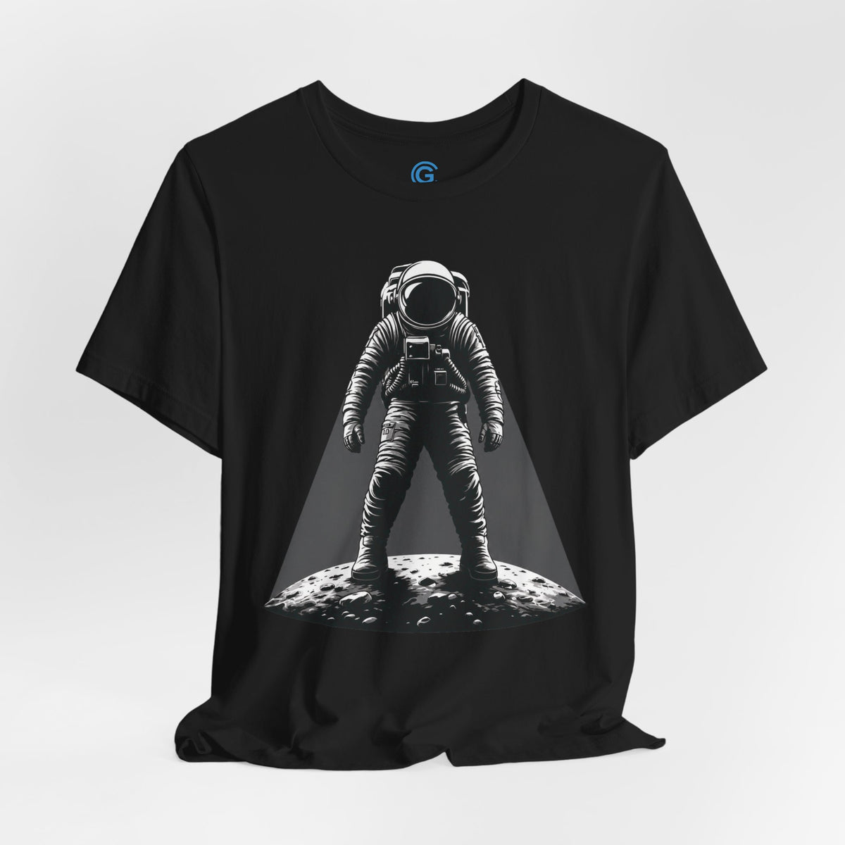 Silver Spotlight Surveyor — Premium Graphic Tee