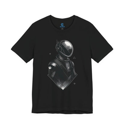 Silver Vector Portrait — Premium Graphic Tee
