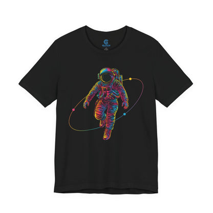 Chromatic Orbit Stride — Premium Graphic Tee
