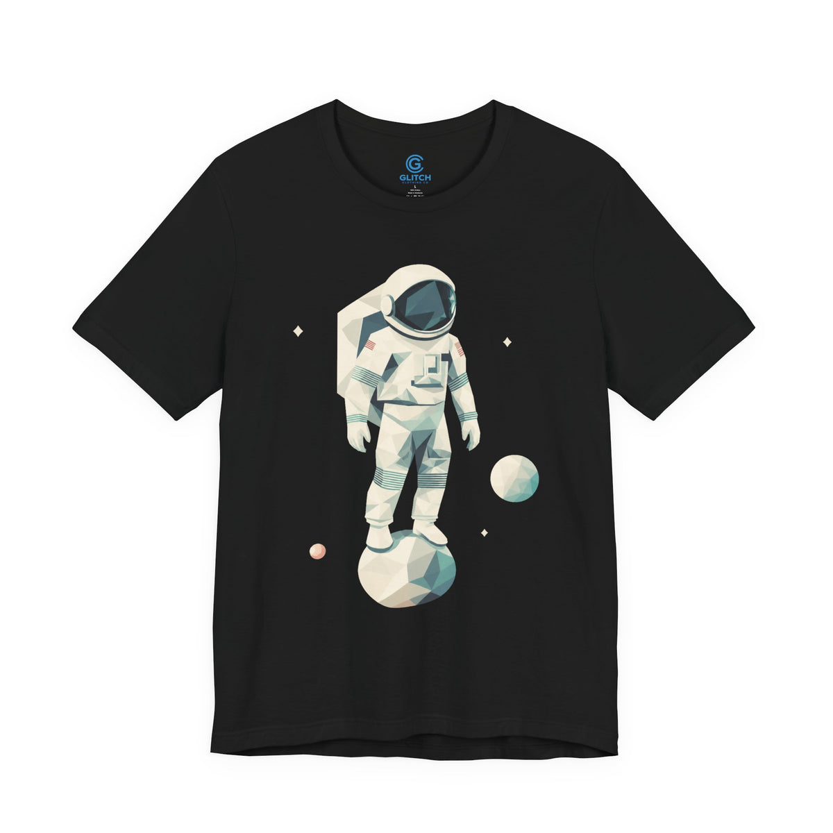 Faceted Moon Balancer — Premium Graphic Tee
