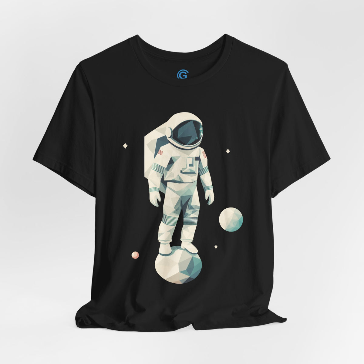 Faceted Moon Balancer — Premium Graphic Tee