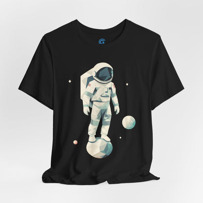 Faceted Moon Balancer — Premium Graphic Tee