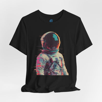 Spectrum Static Portrait — Premium Graphic Tee