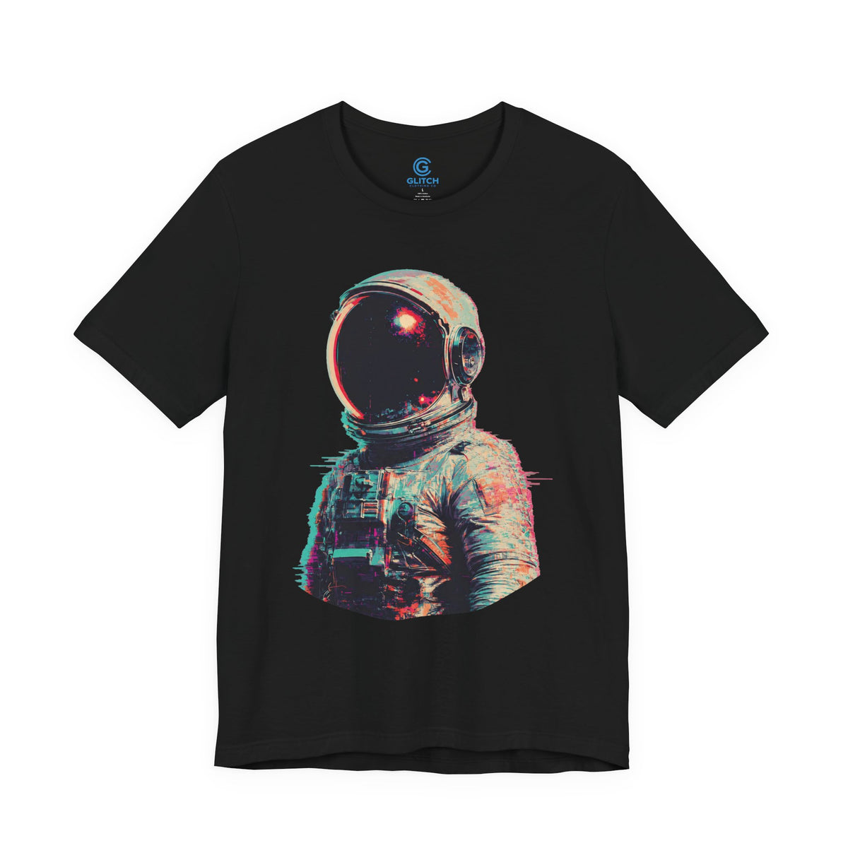 Coral Static Voyager — Premium Graphic Tee
