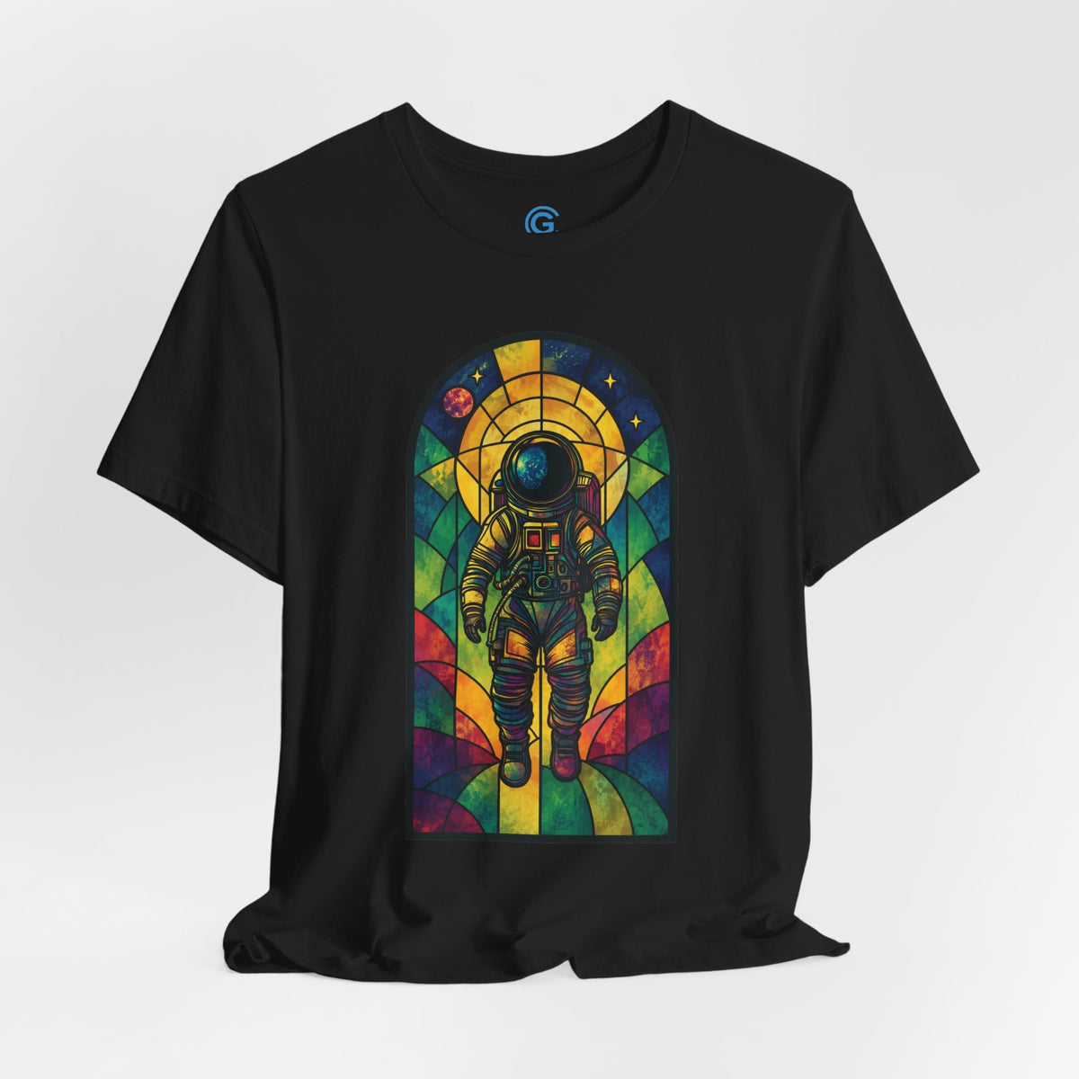 Golden Glass Voyager — Premium Graphic Tee