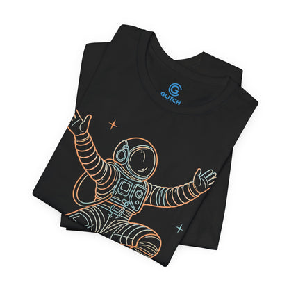 Open Arms Neon Float — Premium Graphic Tee
