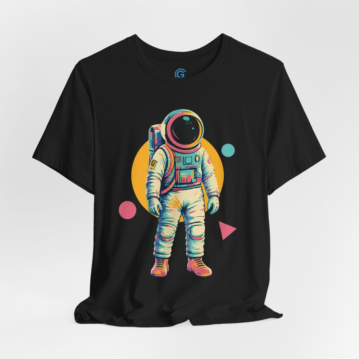 Retro Pop Orbit — Premium Graphic Tee