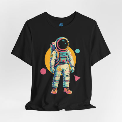 Retro Pop Orbit — Premium Graphic Tee