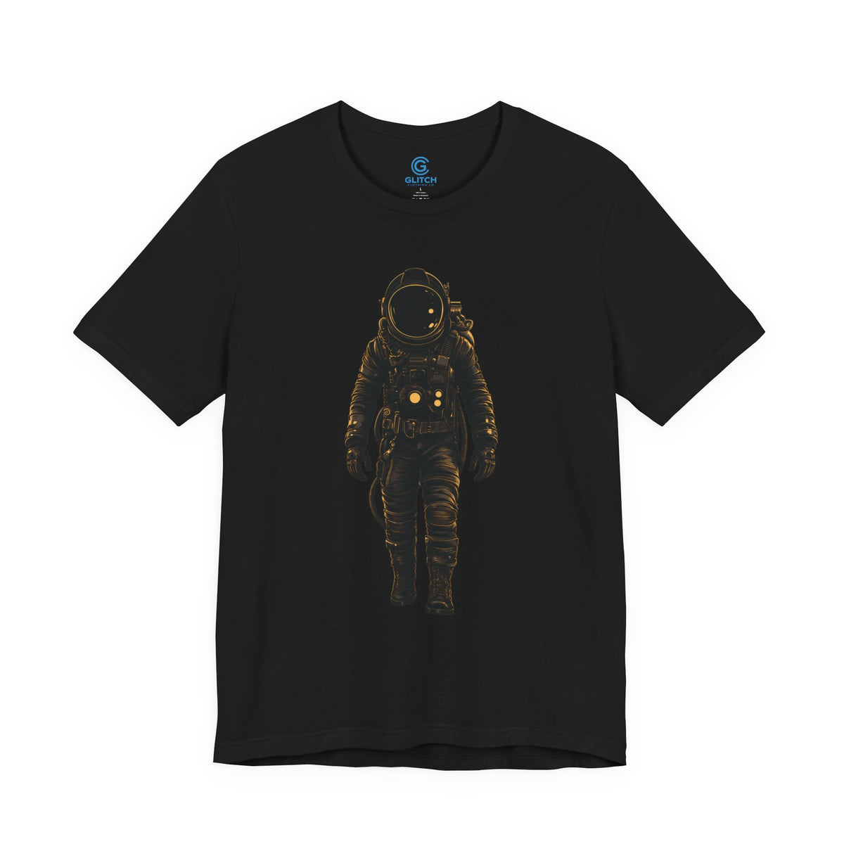Gold Rim Noir Walker — Premium Graphic Tee