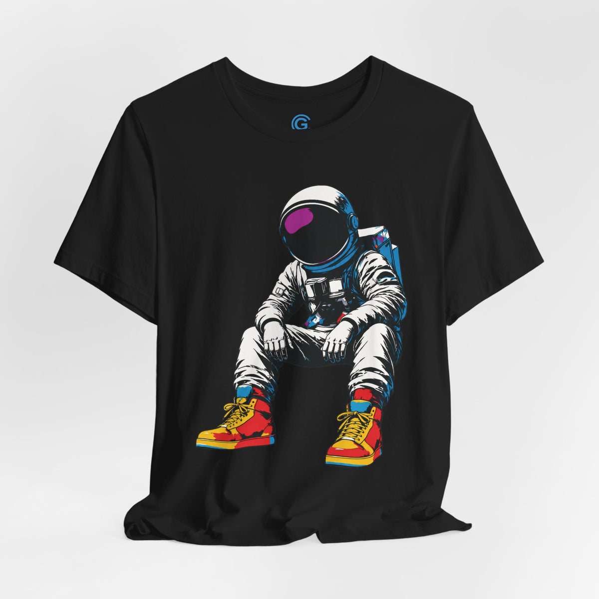 Sneakers in Orbit — Premium Graphic Tee
