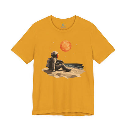 Amber Horizon Rest — Premium Graphic Tee