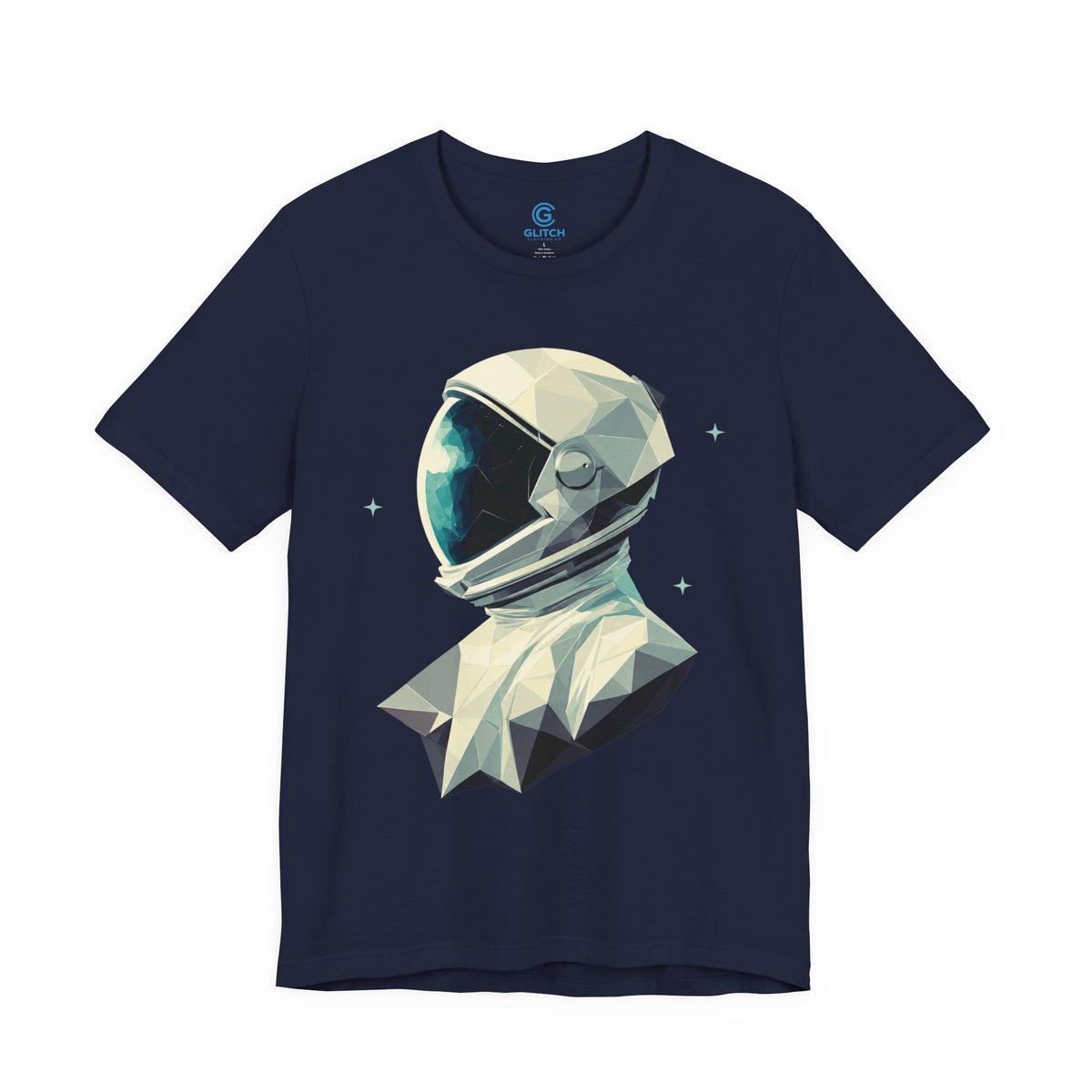 Ice Facet Profile — Premium Graphic Tee