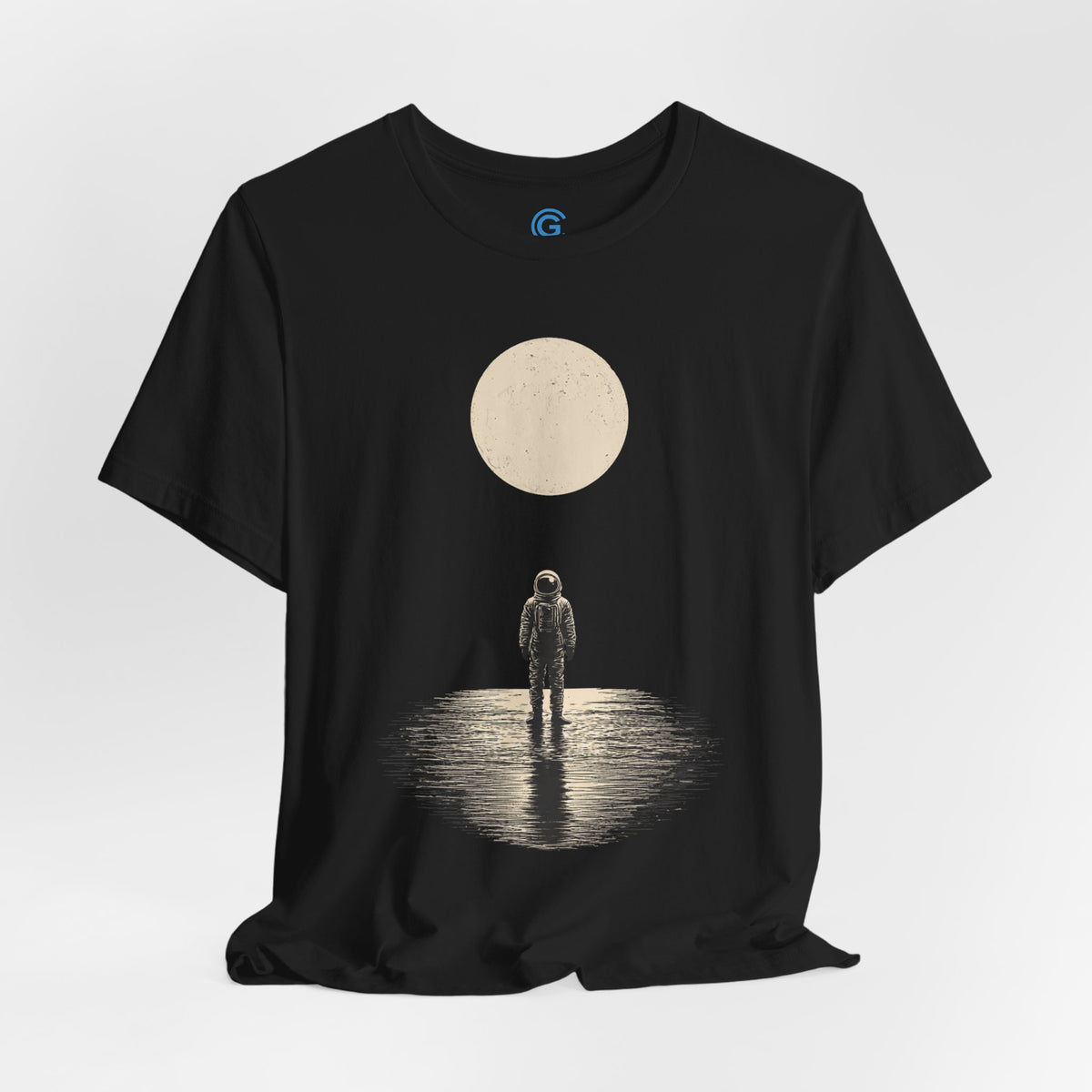 Quiet Moon Reflection — Premium Graphic Tee