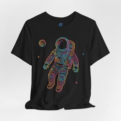 Rainbow Line Drift — Premium Graphic Tee