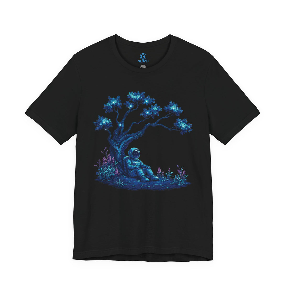 Blue Starlight Tree — Premium Graphic Tee