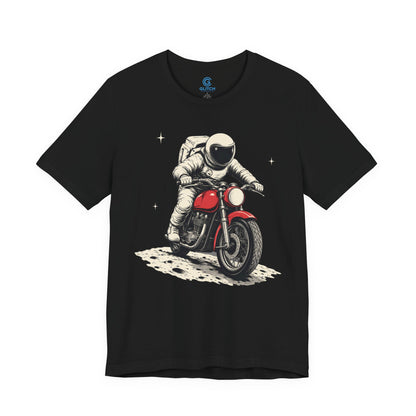 Red Lunar Motorbike — Premium Graphic Tee