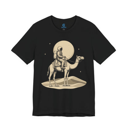 Moonlit Camel Journey — Premium Graphic Tee