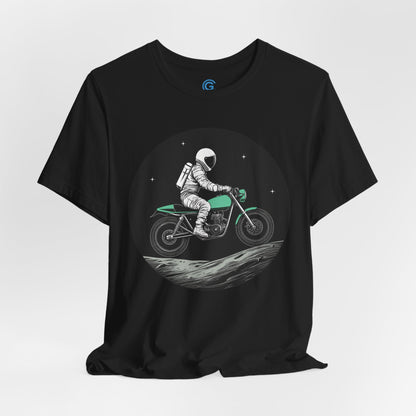 Mint Moon Cafe Racer — Premium Graphic Tee