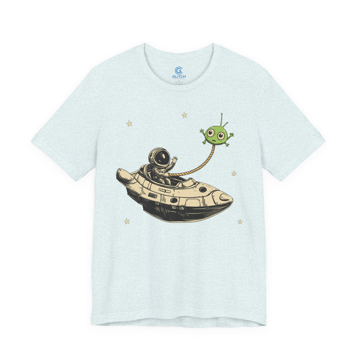 Cosmic Friend Tether — Premium Graphic Tee