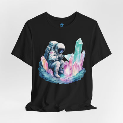Pastel Crystal Inspection — Premium Graphic Tee