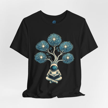 Blue Starlight Reader — Premium Graphic Tee
