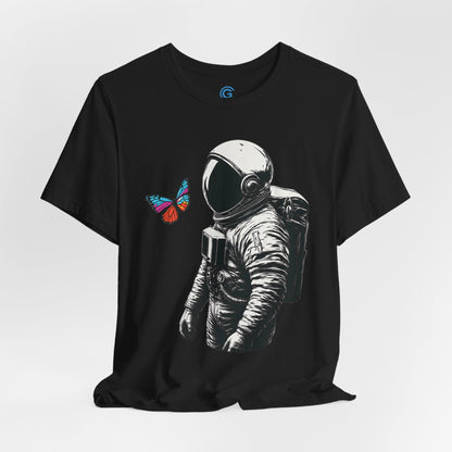 Butterfly Visor Encounter — Premium Graphic Tee