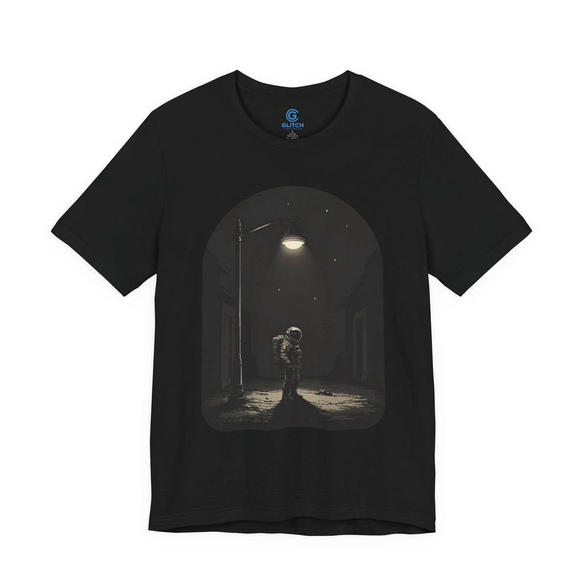 Silent Lunar Alley — Premium Graphic Tee