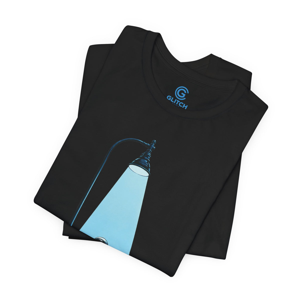 Blue Hour Streetlamp — Premium Graphic Tee