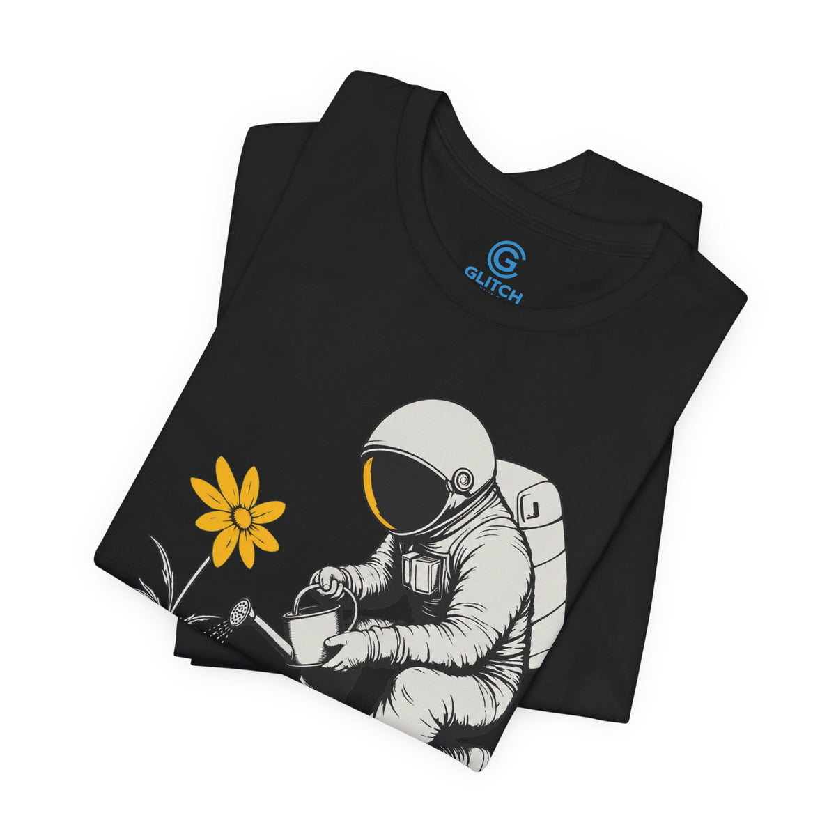 One Yellow Flower — Premium Graphic Tee