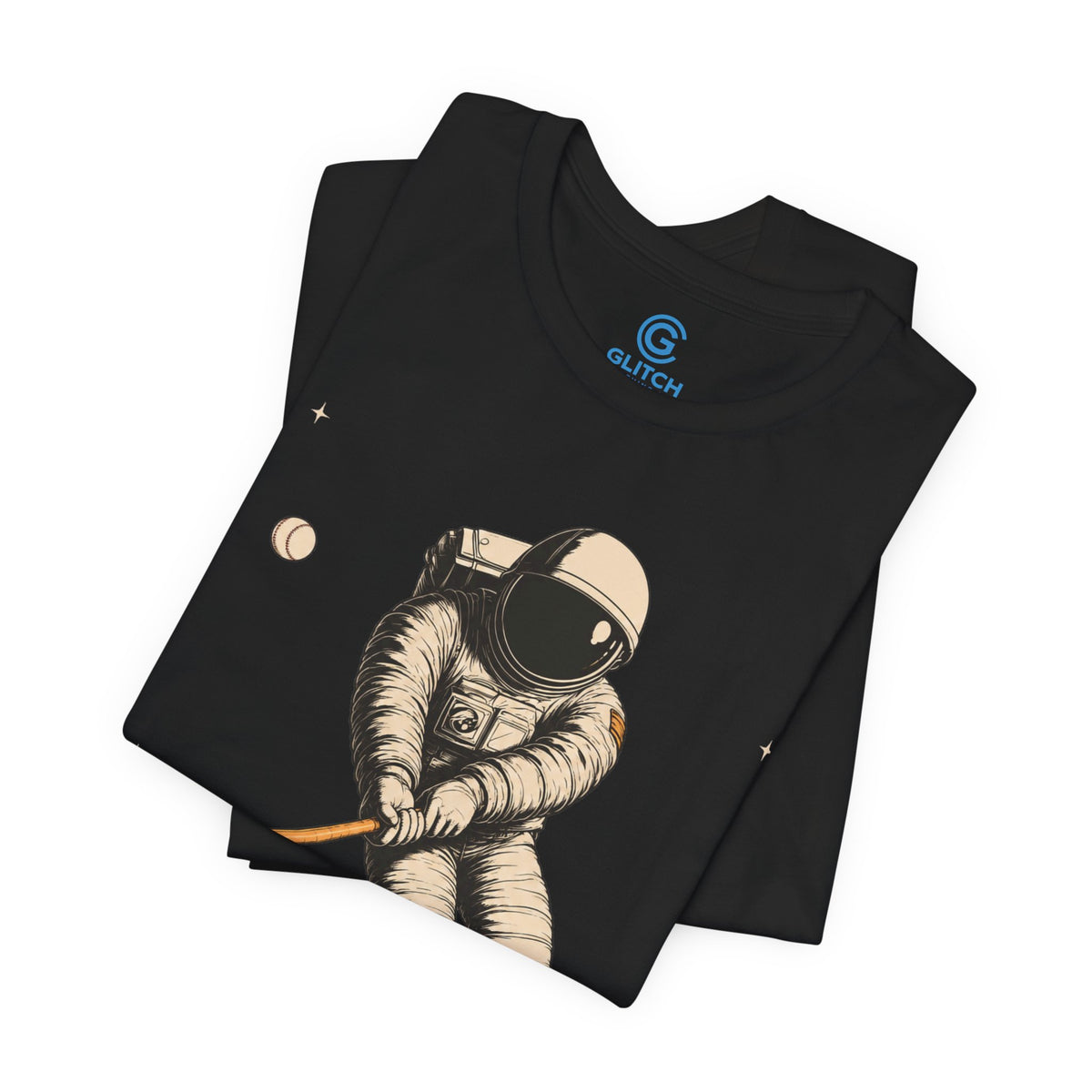 Orbital Baseball Swing — Premium Graphic Tee