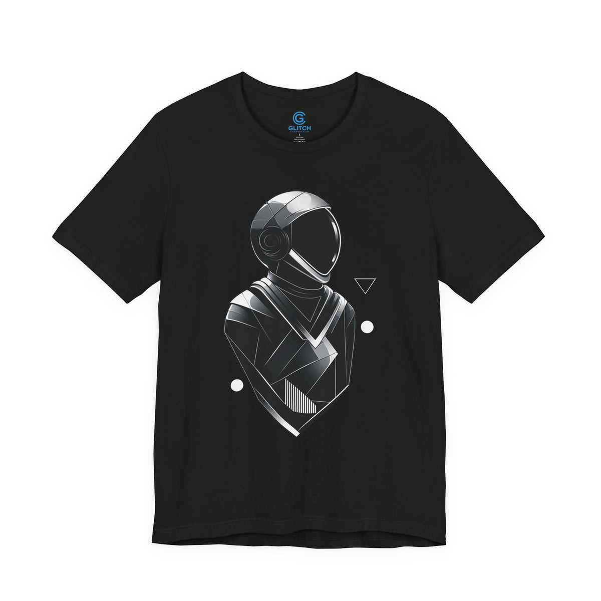 Monochrome Vector Voyager — Premium Graphic Tee
