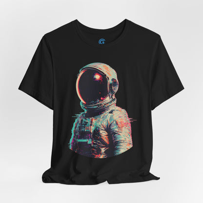 Coral Static Voyager — Premium Graphic Tee