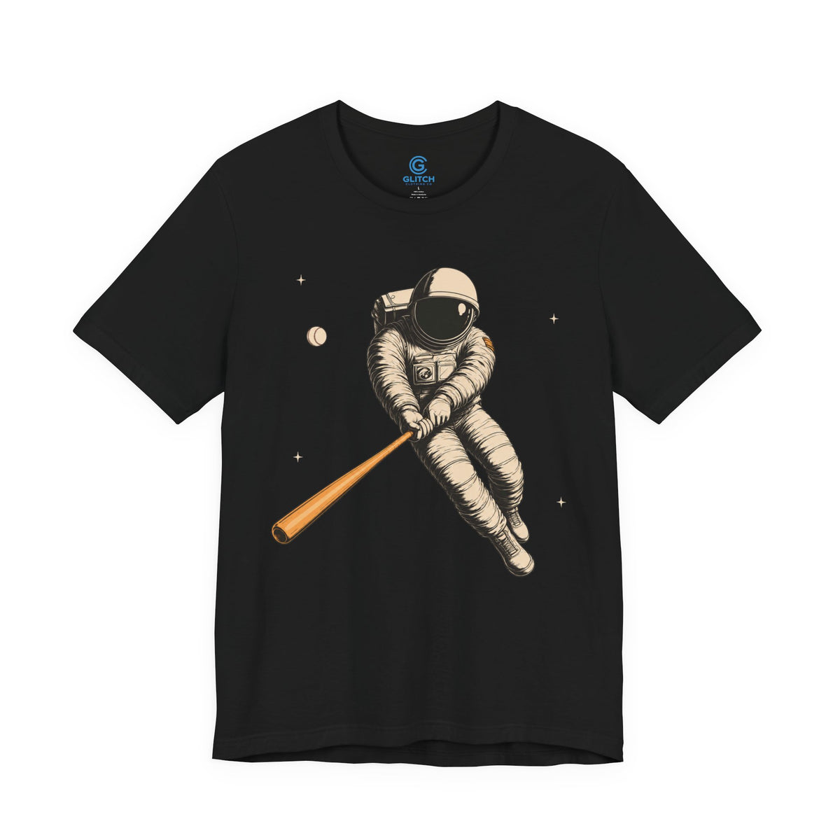 Orbital Baseball Swing — Premium Graphic Tee