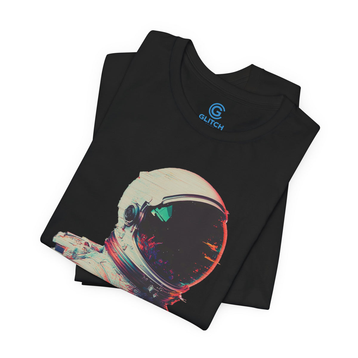 Coral Rim Static Portrait — Premium Graphic Tee
