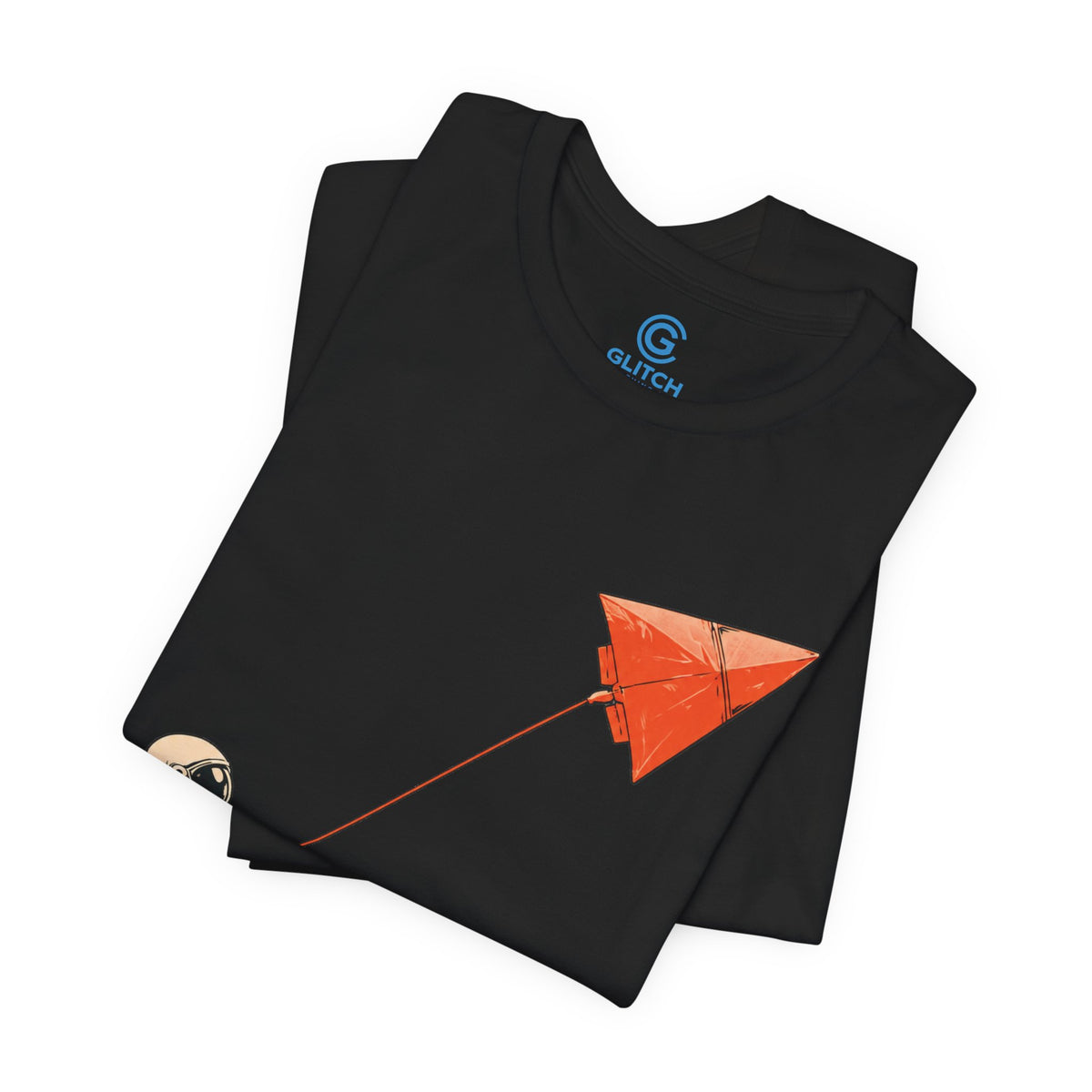 High Orange Kite — Premium Graphic Tee