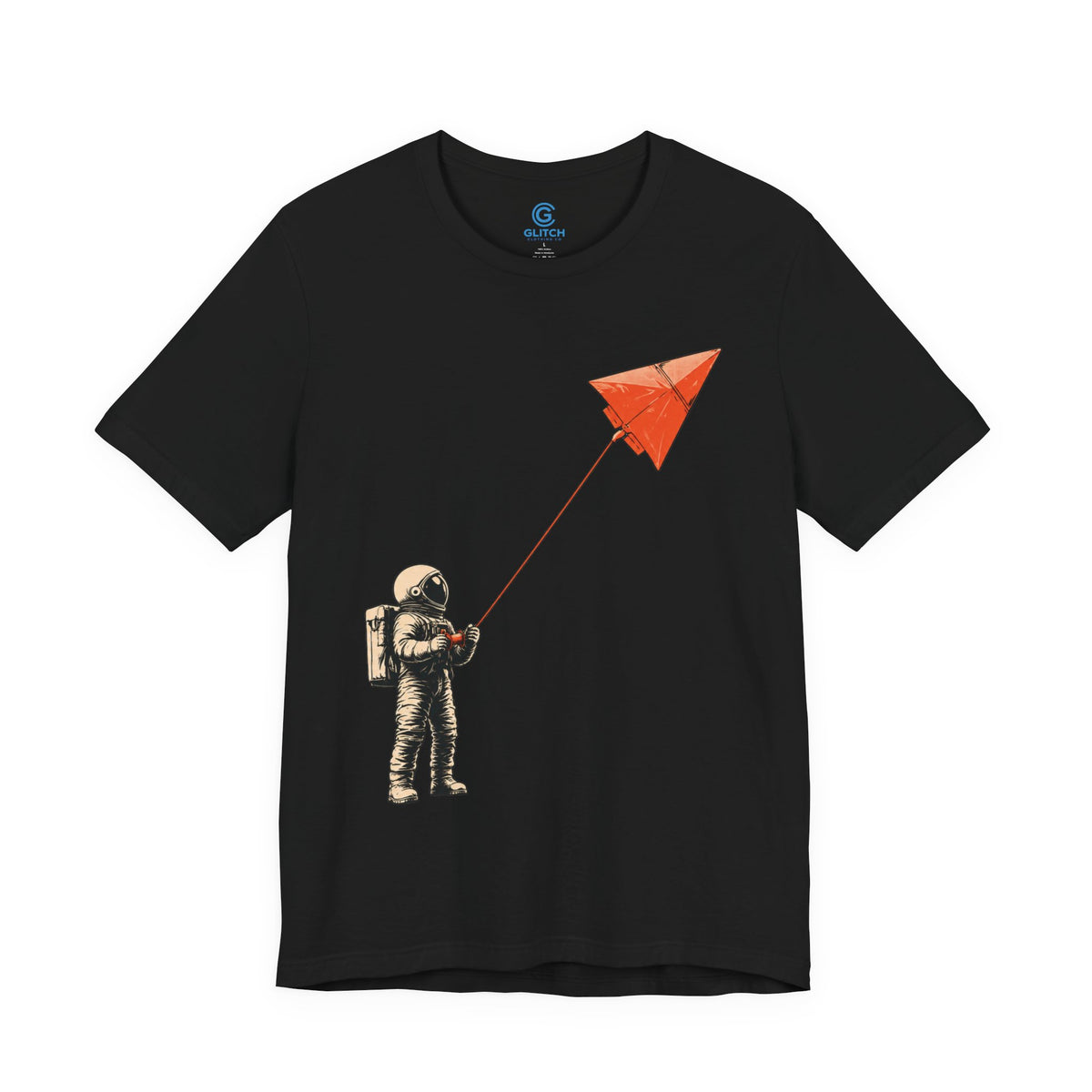High Orange Kite — Premium Graphic Tee