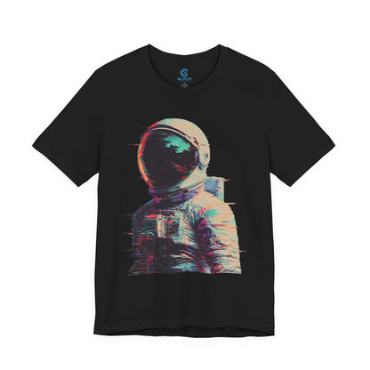 Teal Static Portrait — Premium Graphic Tee