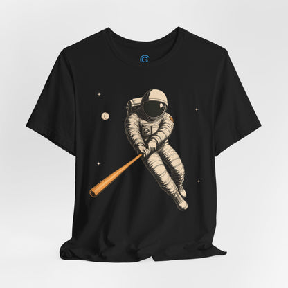 Orbital Baseball Swing — Premium Graphic Tee