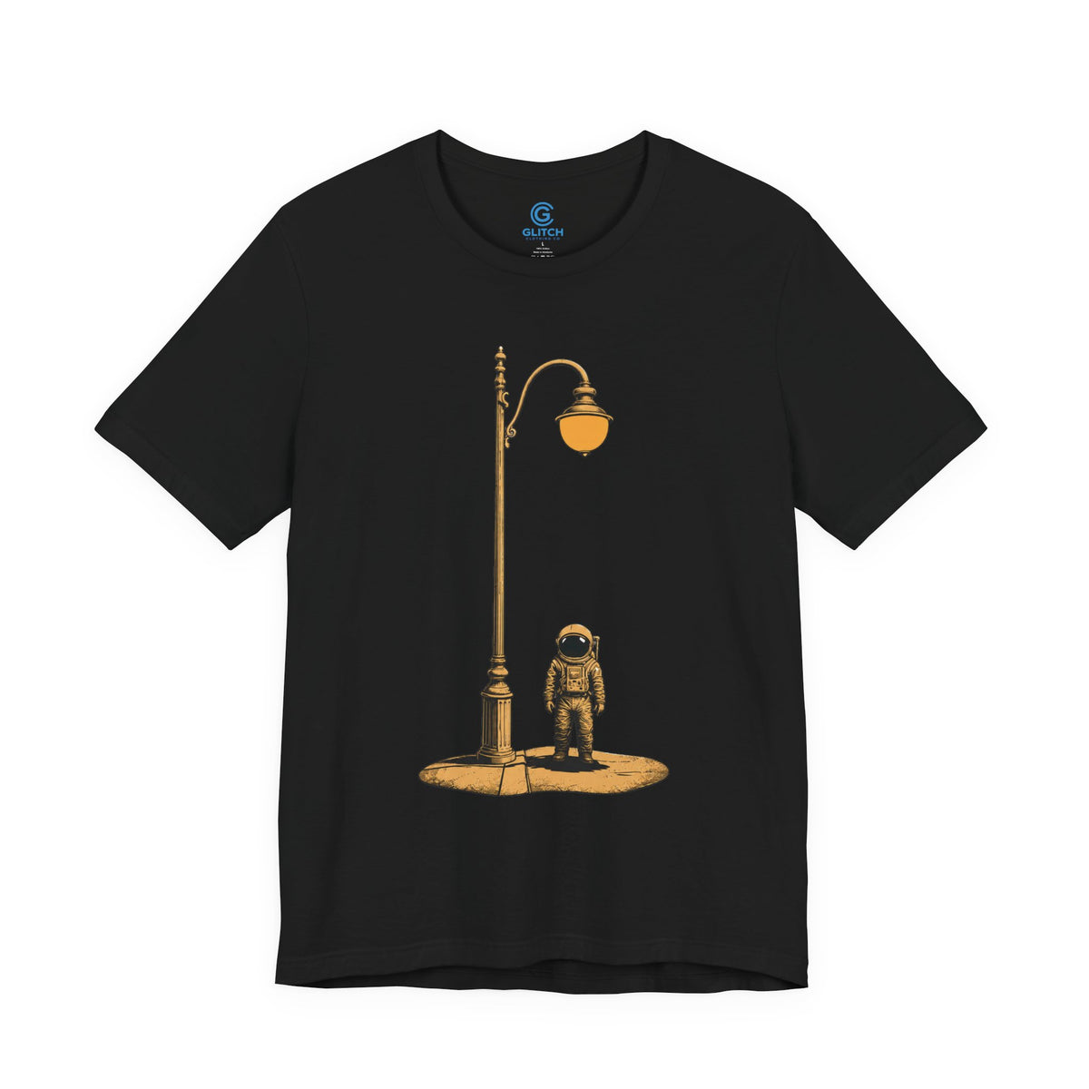 Amber Lamp Solitude — Premium Graphic Tee