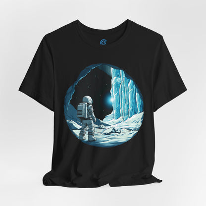 Glacial Cave Lookout — Premium Graphic Tee