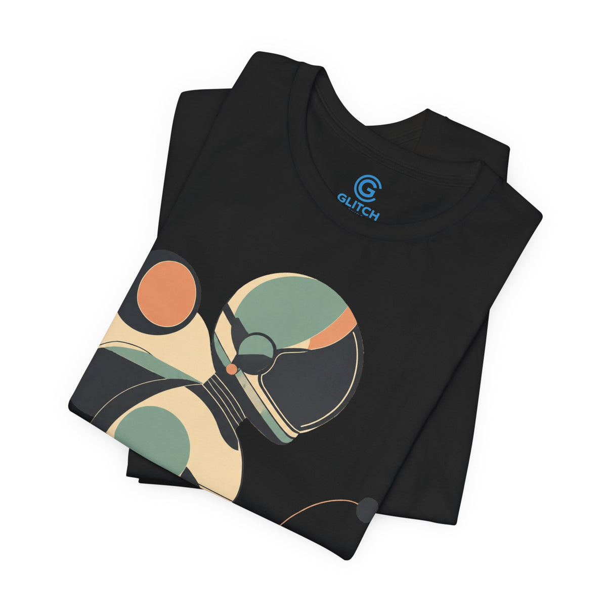 Geometric Orbit Profile — Premium Graphic Tee