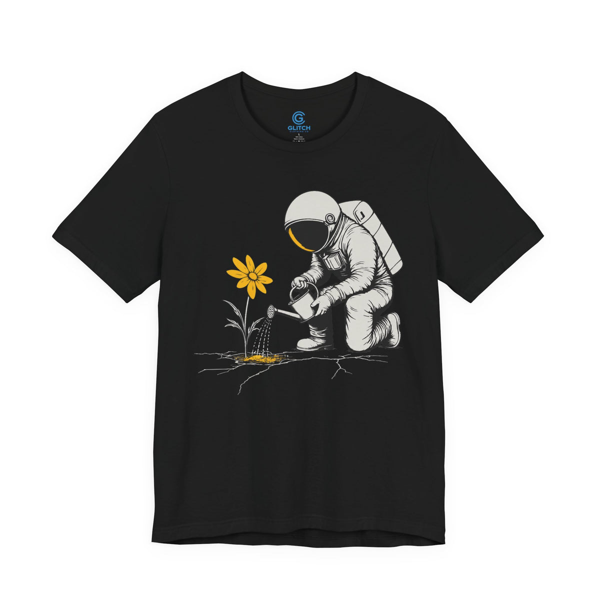 One Yellow Flower — Premium Graphic Tee