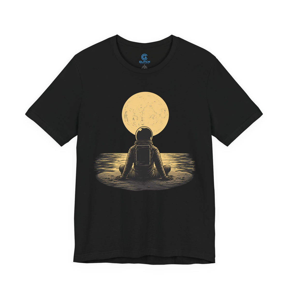 Golden Moon Meditation — Premium Graphic Tee