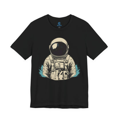 Cyan Ink Portrait — Premium Graphic Tee