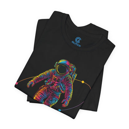 Chromatic Orbit Stride — Premium Graphic Tee